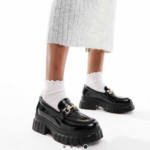 ASOS DESIGN shoes  Magnus chunky loafers in black